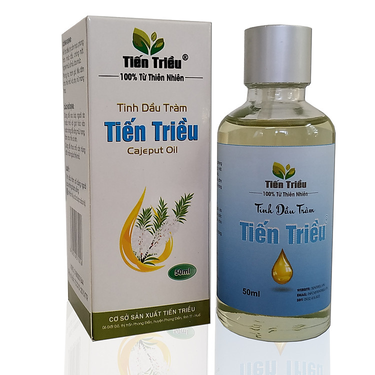 Tinh dầu tràm nguyên chất Tiến Triều 50ml