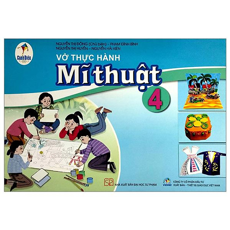 Vở Thực Hành Mĩ Thuật 4 (Cánh Diều)