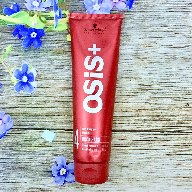 Gel tạo kiểu tóc Schwarzkopf OSiS+ Rock-Hard Ultra Strong Glue Đức 150ml