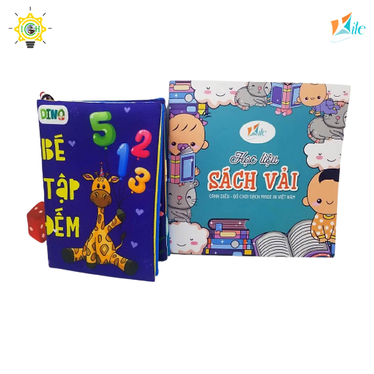 Mua tại MyKingdom: Sách vải bé tập đếm KITE 2325A103 - Ngập tràn khuyến mãi