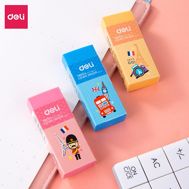 Tẩy Hình Deli W27950 (Xanh dương) - Ảnh 3