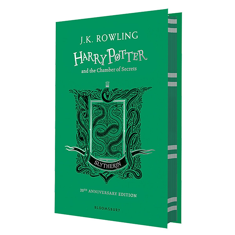 Sách Harry Potter Part 2: Harry Potter And The Chamber Of Secrets (Hardback) Slytherin Edition (English Book)