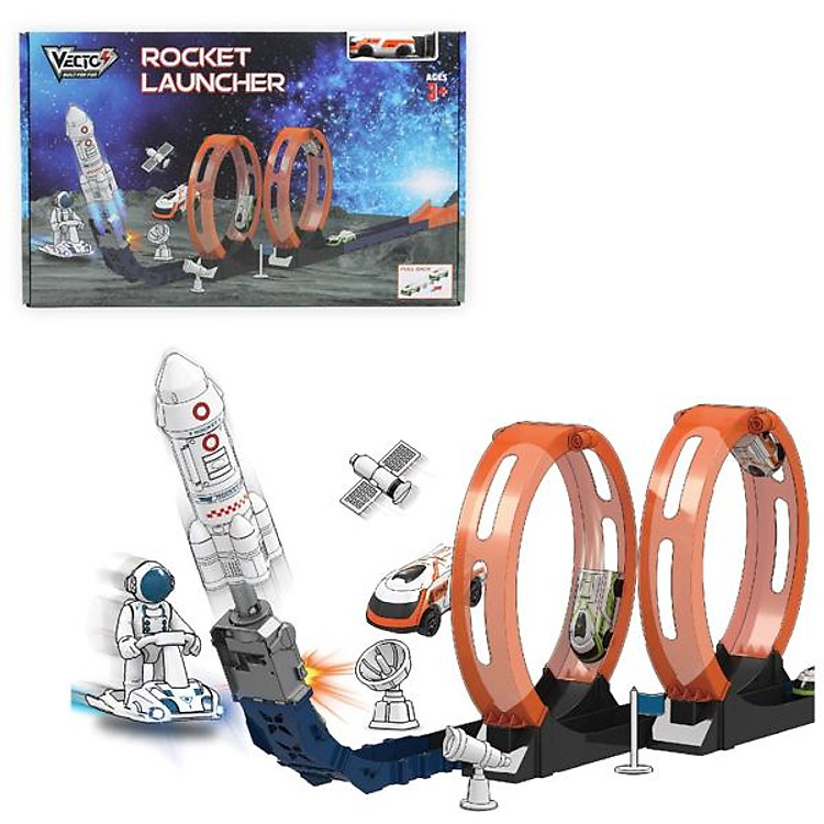 Đồ Chơi Lắp Ráp Đường Phóng Xe Vecto VT382 Chính hãng Tiết kiệm - Hình ảnh 2