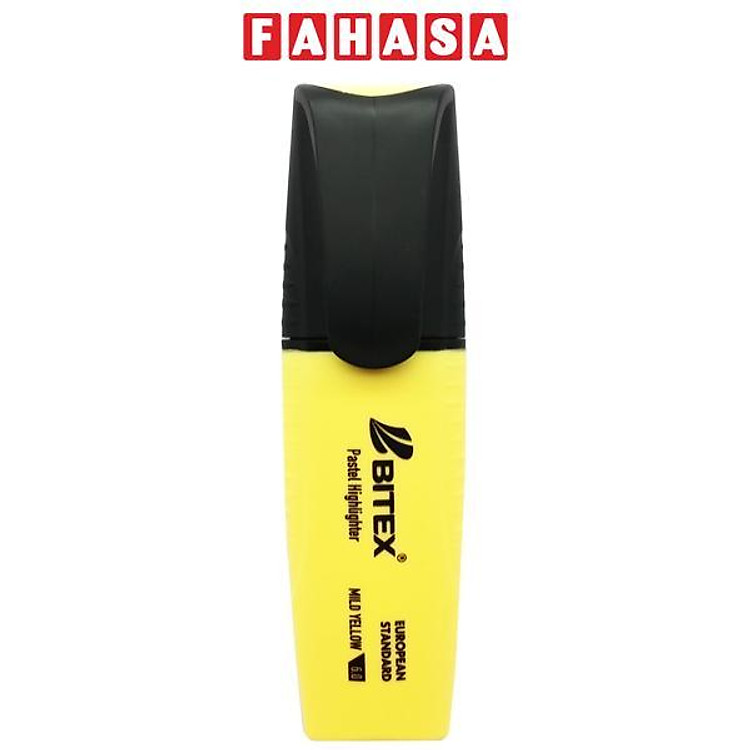 Bút Dạ Quang Pastel - Bitex HL05 - Mild Yellow