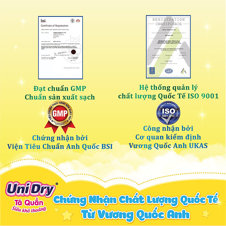 Mua Tã Quần Em Bé Unidry Size M60 Uy tín Giá rẻ - Hình ảnh 3