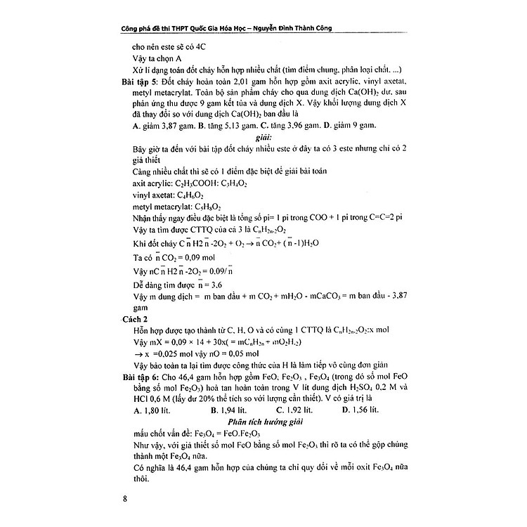 Công Phá Đề Thi THPT Quốc Gia Hóa Học - Ảnh 6