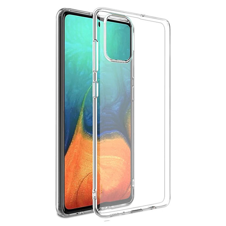 Ốp lưng silicon dẻo trong suốt dành cho SamSung Galaxy A51 siêu mỏng