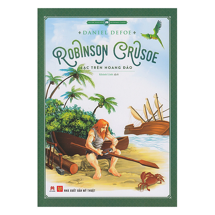 Sách Robinson Crusoe Lạc Trên Hoang Đảo (Tái Bản)