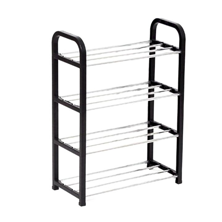 Kệ giày dép 4 tầng lắp ghép - Giao màu ngẫu nhiên