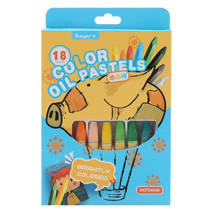 Sáp 18 Màu Guangbo HQT04546