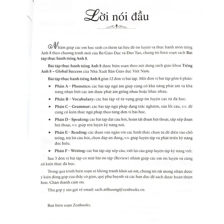 Bài Tập Thực Hành Tiếng Anh 8 (Có Đáp Án) - Ảnh 3