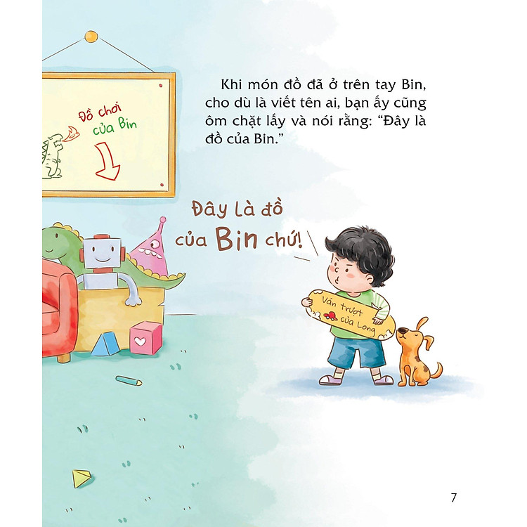 Bài Học Đầu Đời Cho Bé - Không Được Đụng Vào Đồ Của Tớ! - Ảnh 4