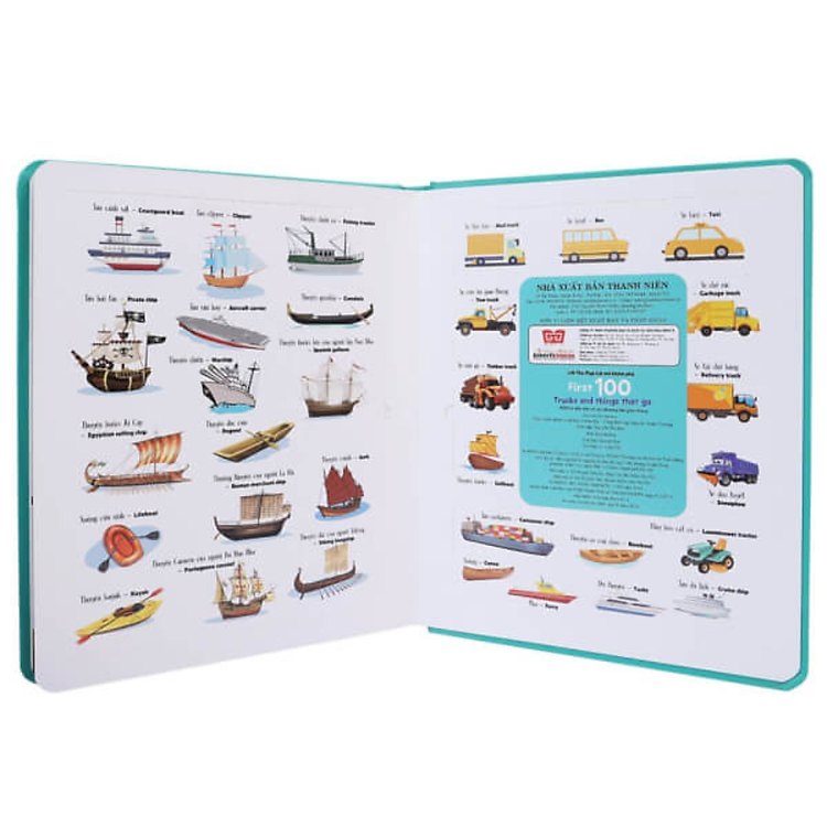 Lift-The-Flap - Lật Mở Khám Phá - First 100 Trucks And Things That Go - 100 Từ Đầu Tiên Về Các Phương Tiện Giao Thông - Ảnh 6