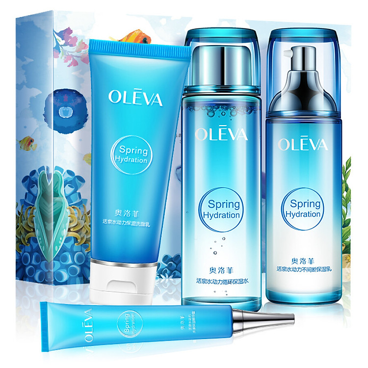 Bộ Mỹ Phẩm Chăm Sóc Da OLEVA 5 Món Cho Nữ