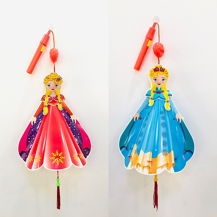 Lồng đèn Trung thu Nữ hoàng băng giá (combo 2 sản phẩm)