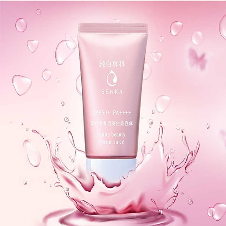 Tinh Chất Chống Nắng 3 trong 1 Senka Nhật 40g