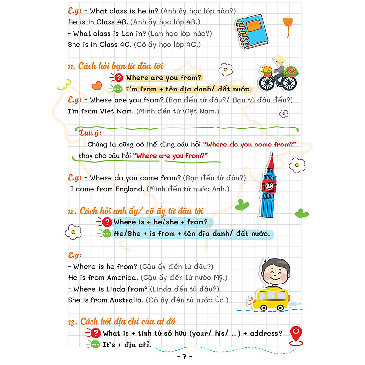 Take Note - Sổ Tay Tiếng Anh - Ảnh 8