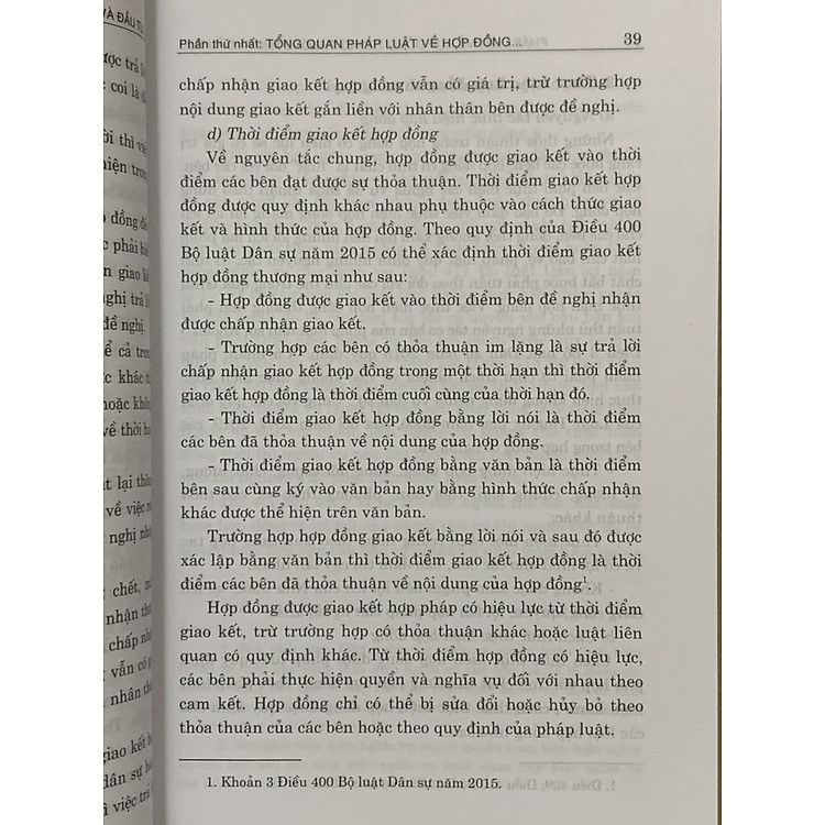 Pháp luật về hợp đồng trong thương mại và đầu tư - Ảnh 3