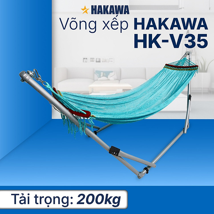 VÕNG XẾP CAO CẤP HAKAWA HK-V35 - BẢO HÀNH CHÍNH HÃNG 2 NĂM