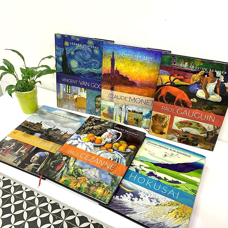 Bộ Danh Họa: Paul Cézanne, Hokusai, Claude Monet, Paul Gauguin, Vincent Van Gogh, Johannes Vermeer - Ảnh 4