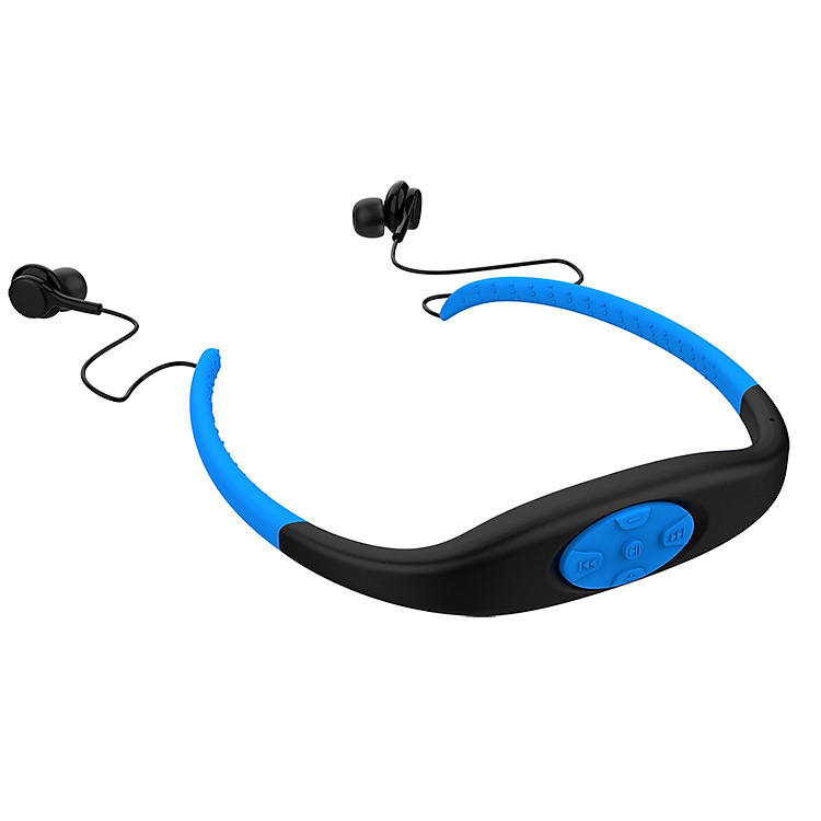 Tai nghe không dây thể thao Bluetooth 5.0 phát nhạc 8Gb chống nước IPX8 có thể dùng cho bơi lội