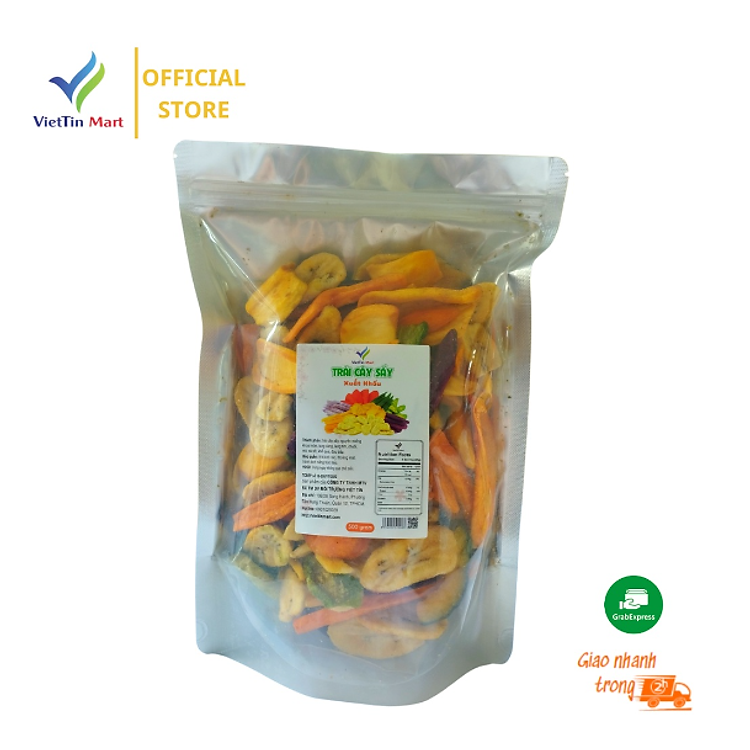 Trái Cây Sấy Thập Cẩm Hàng Nguyên 500G