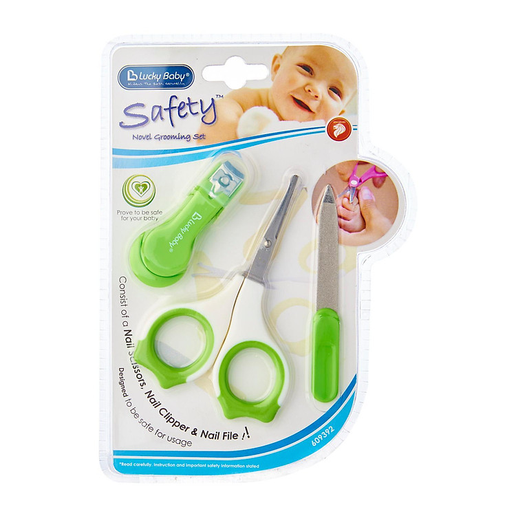 Bộ cắt móng cho bé Lucky Baby - Safety Novel Grooming 609392