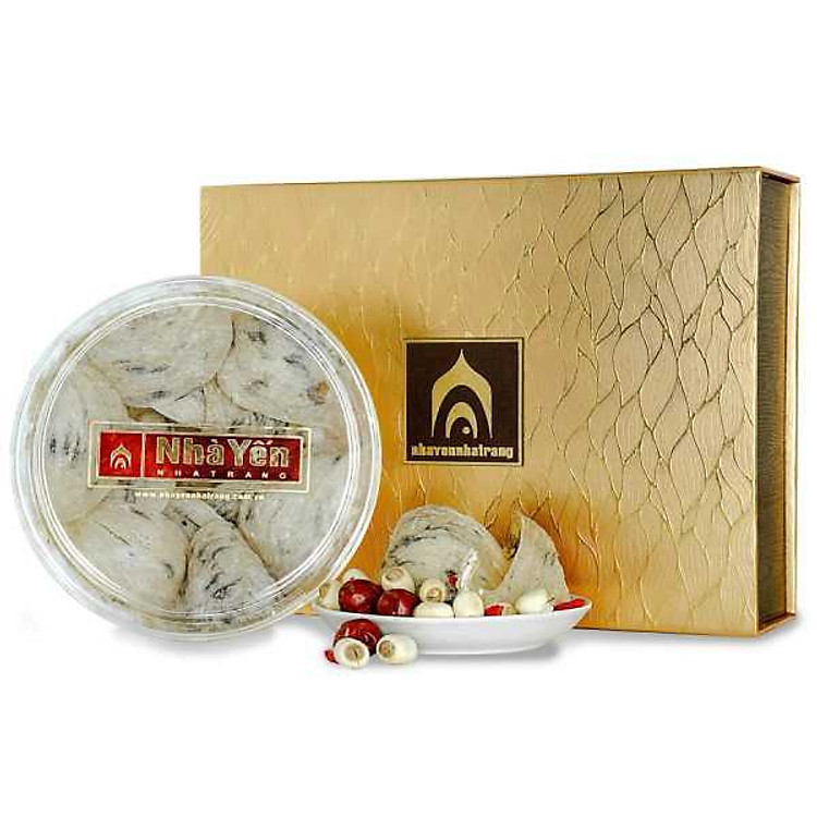 Tổ Yến Trắng Thô - Nhà Yến Nha Trang - Loại Chất Lượng 59 - Hộp 100 Gram - Tổ Yến Nguyên Chất - Tổ Yến Thô - Hàng Chính Hãng