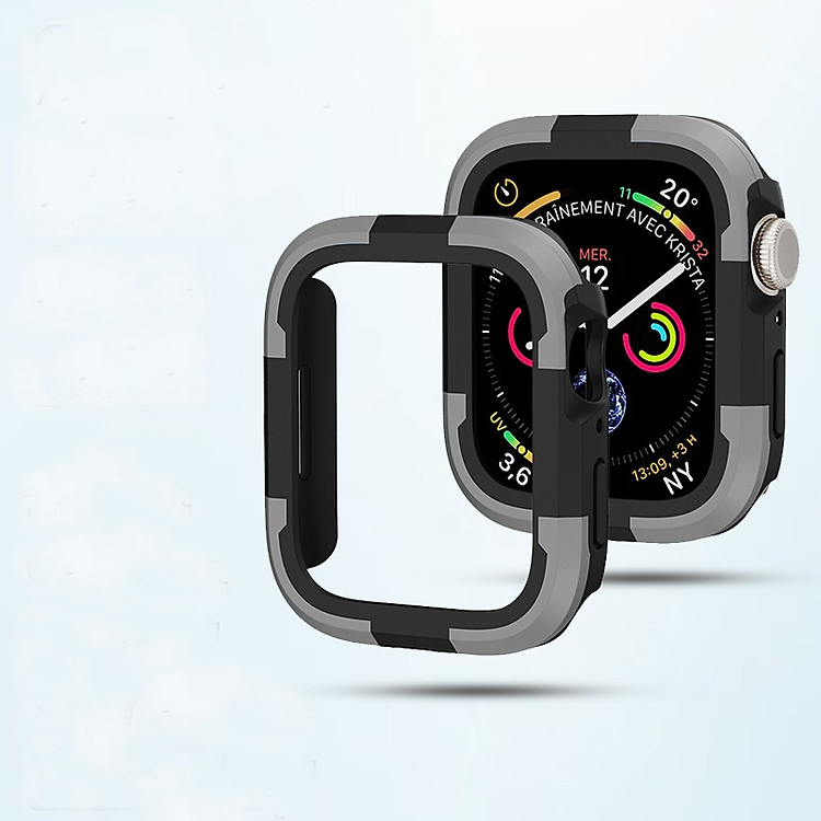 Ốp Case Bảo Vệ Dành Cho Apple Watch Apple Watch (Series 4-8)/ Apple Watch Ultra/ Apple Watch SE Kai.N Dual TPU PC_ Hàng Chính Hãng