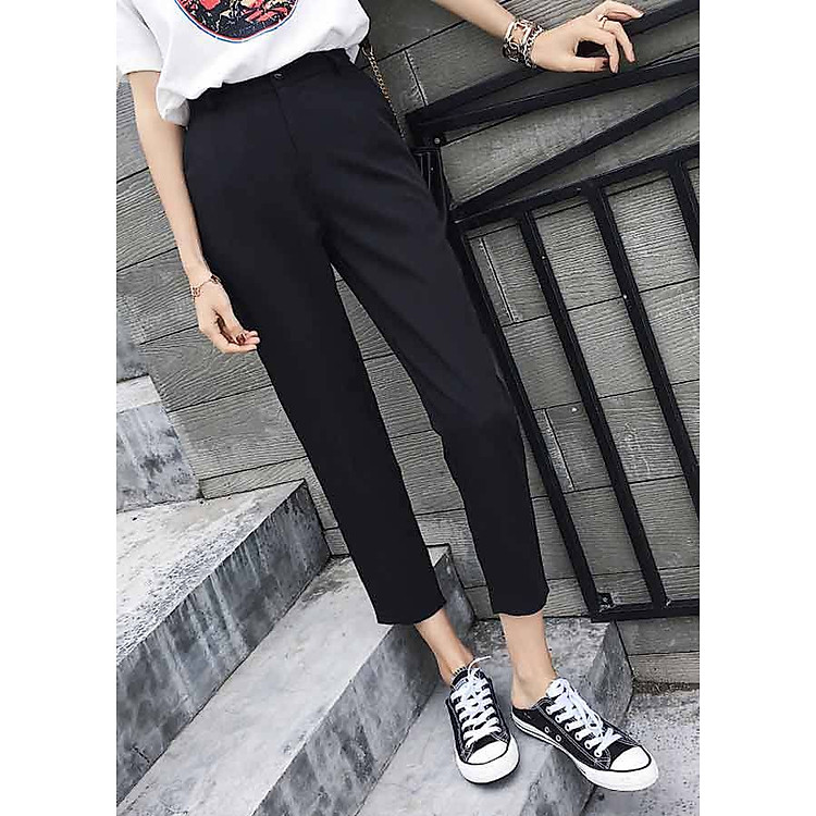 Quần tây form baggy basic TRS01