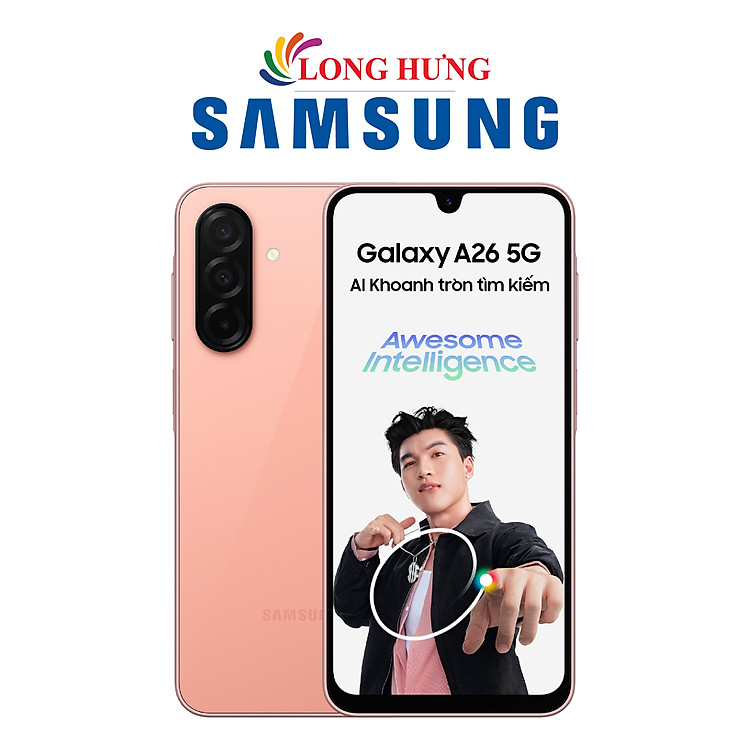 Điện thoại Samsung Galaxy A26 5G (8GB/128GB) - Hàng chính hãng