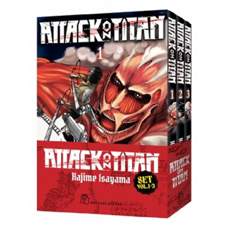 Attack on Titan – Combo tập 1 – 3