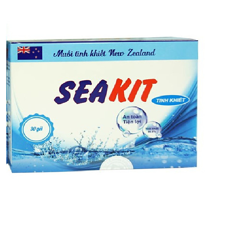 Bộ Dụng Cụ Rửa Mũi Xoang Seakit Nam Hà(1bình+ 30gói muối) Hoặc Combo 30 Gói Muối Hỗ Trợ Viêm Mũi Dị Ứng