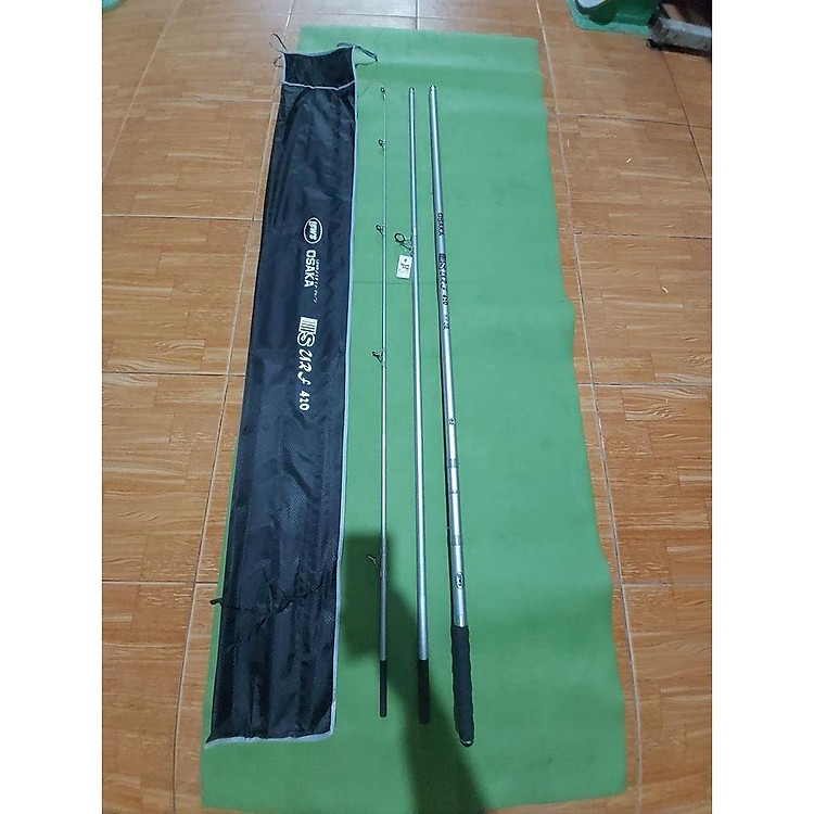 Cần Supper Surf Osaka 4m2 màu trắng chuyên dùng để câu lục xa bờ , câu biển