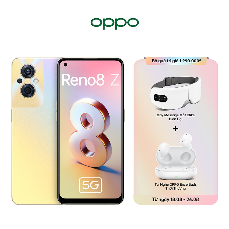Điện Thoại Oppo Reno8 Z 5G (8GB/256GB) - Hàng Chính Hãng