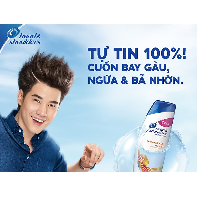 Dầu Gội HEAD & SHOULDERS Chai 625ml - Ngăn rụng tóc
