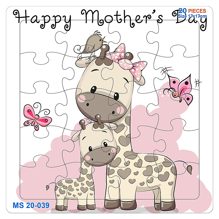 Combo 5 bộ tranh xếp hình động vật Chính hãng Giá tốt - Hình ảnh 2