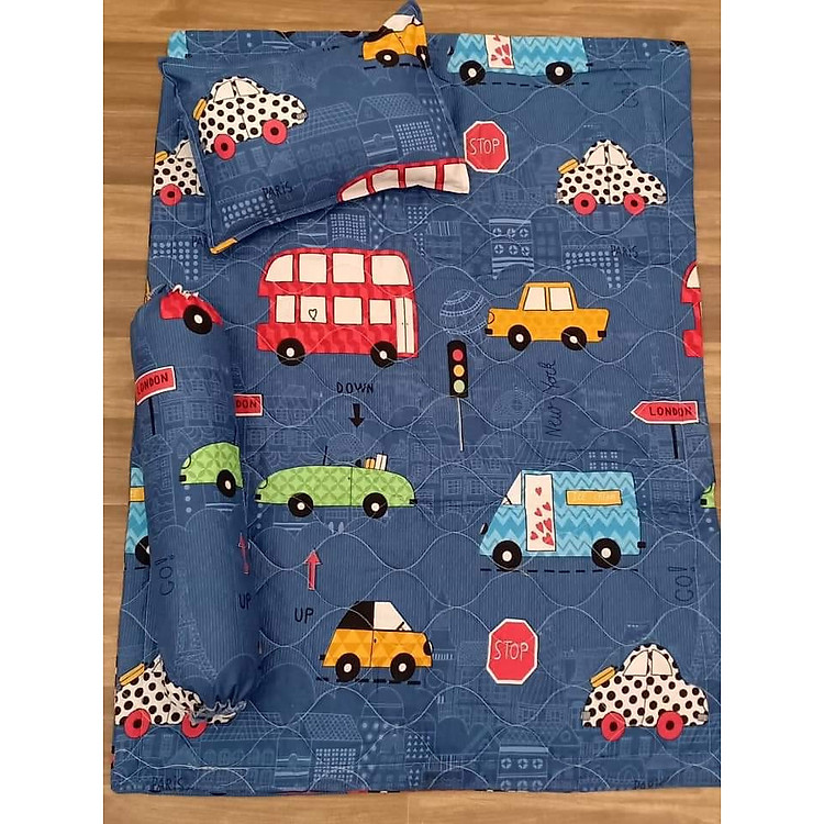 COMBO CHĂN GỐI CHO BÉ - Ô TÔ