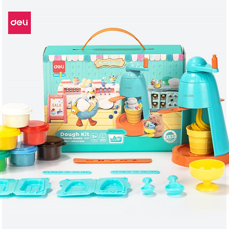 Mua Đồ Chơi Đất Nặn Deli Làm Mì, Kem Chính hãng Giá rẻ - Hình ảnh 3