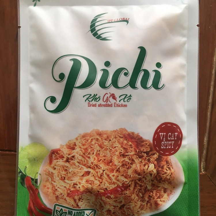 Combo 5 gói khô gà xé vị cay 50g Pichi
