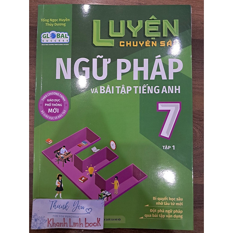 Luyện chuyên sâu ngữ pháp và bài tập tiếng anh lớp 7 (Tập 1 + 2) - Ảnh 2
