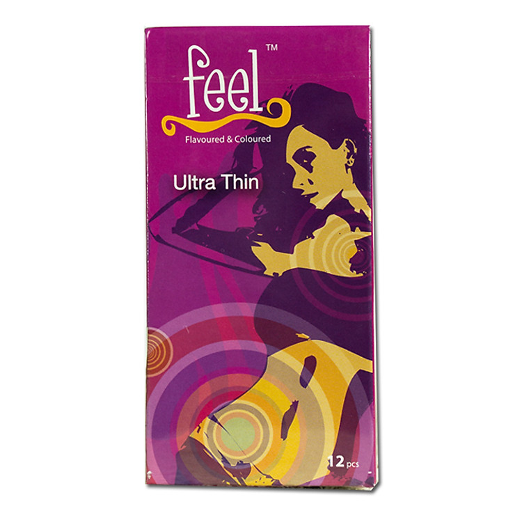 Bao Cao Su Feel Ultra Thin Siêu Mỏng (Hộp 12 Chiếc)