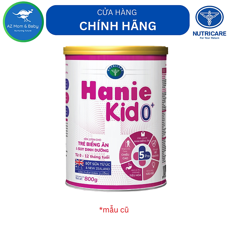 Sữa bột Nutricare Hanie Kid 0+ 800g Tiết kiệm - Hình ảnh 2