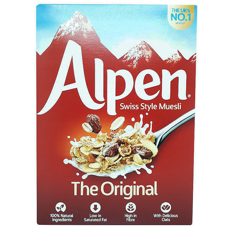 Ngũ Cốc Ăn Sáng Alpen Hộp 375g