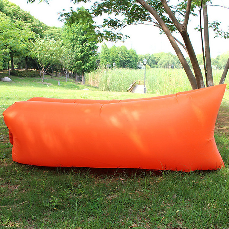 Túi khí sofa đơn túi ngủ trưa không khí cực kỳ tiện lợi cho người dùng ô tô hoặc dân văn phòng (Giao màu ngẫu nhiên)