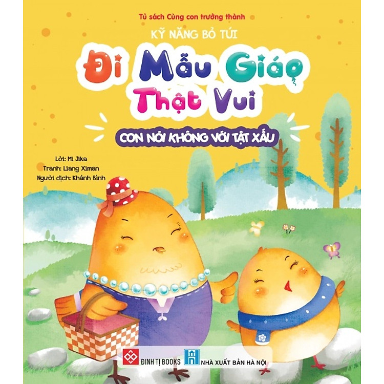 Sách - Truyện Tranh Kỹ Năng Bỏ Túi, Đi Mẫu Giáo Thật Vui (Cho bé từ 0 - 6 tuổi) – Đinh Tị Books