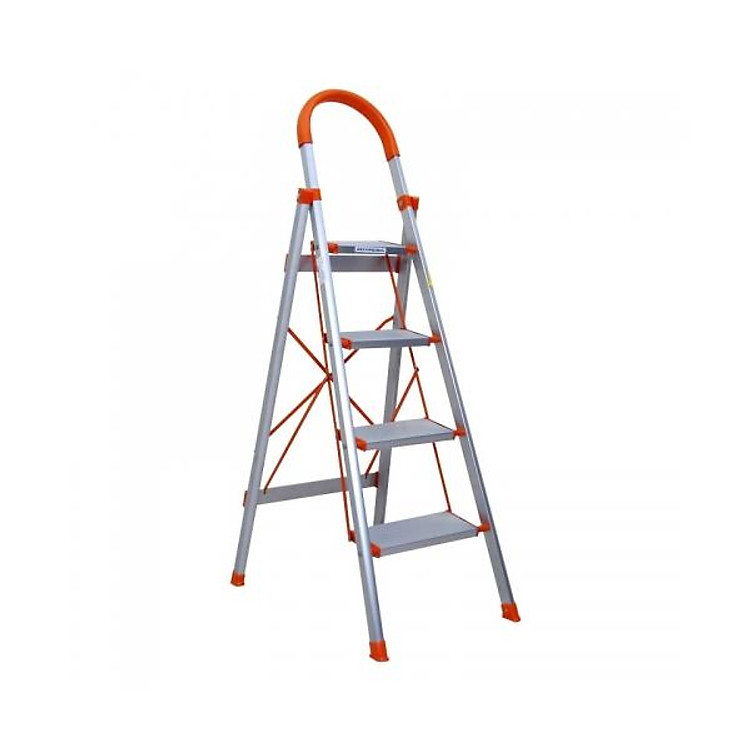 Thang nhôm ghế bản to 4 bậc ADVINDEQ ADS-704