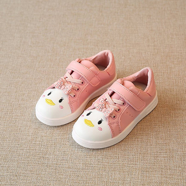 Giày thể thao da mềm bé gái TTMS1191