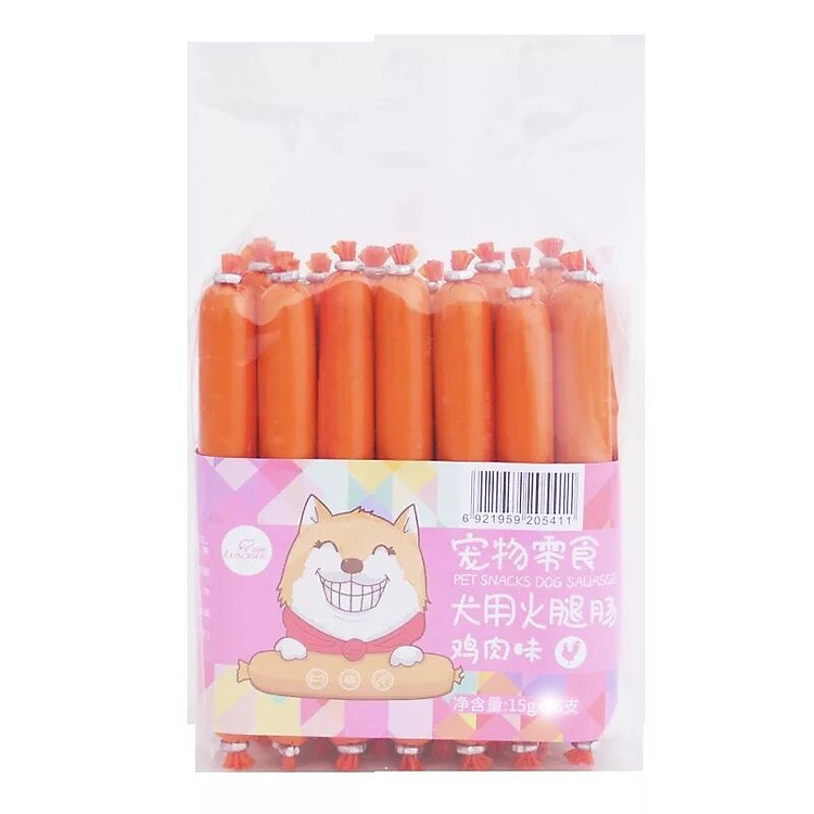 Xúc xích cho chó 390gr ( 15g x 26 Chiếc )