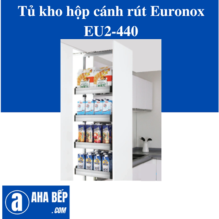 TỦ KHO HỘP CÁNH RÚT - 4 TẦNG EURONOX EU2-440 - HÀNG CHÍNH HÃNG